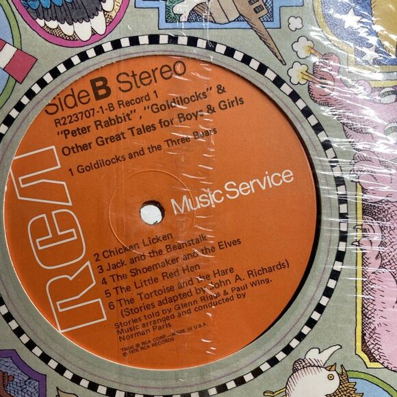 Bob Hasting 2 LP Set 45 Songs Children Love to Sing RCA R224235 New Sealed - Picture 2 of 7